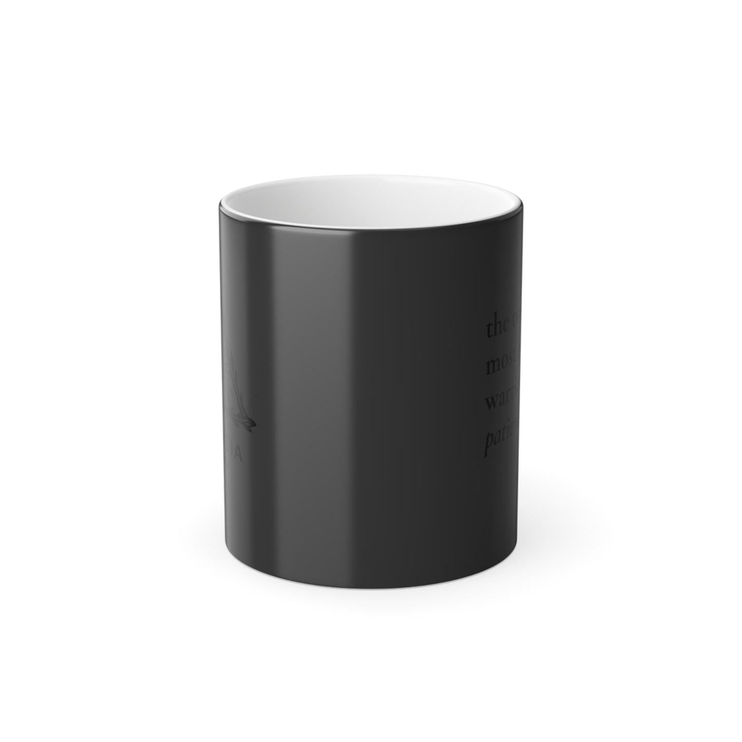 Patience & Time — Heat Reveal Mug | Tolstoy
