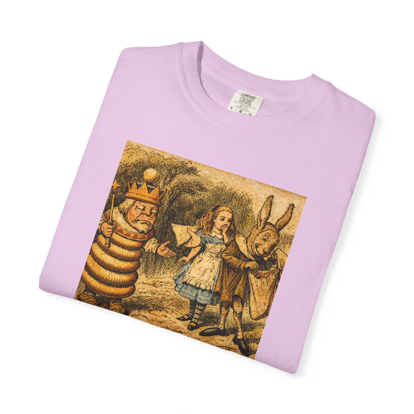 Alice in Wonderland Vintage Illustration T-Shirt