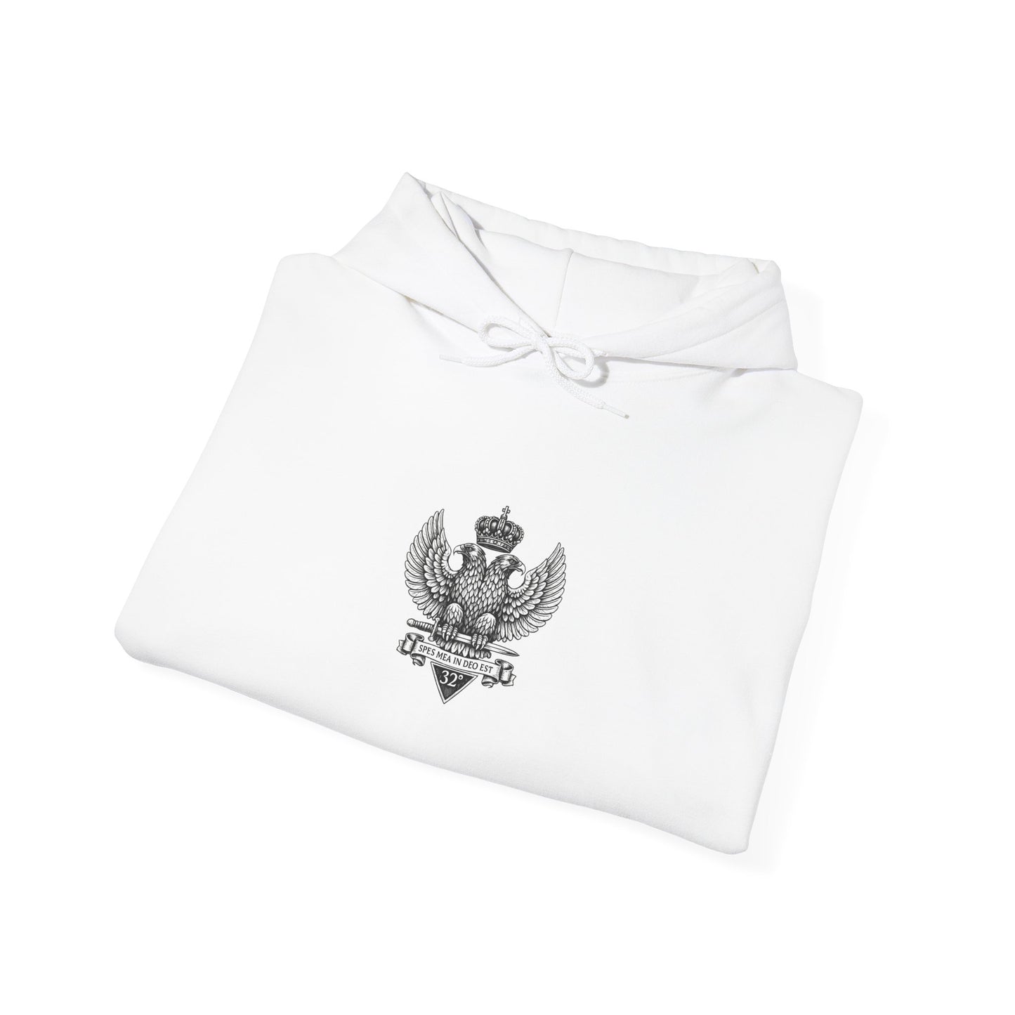 Double Headed Eagle Hoodie — Aletheia Crest Emblem Pullover