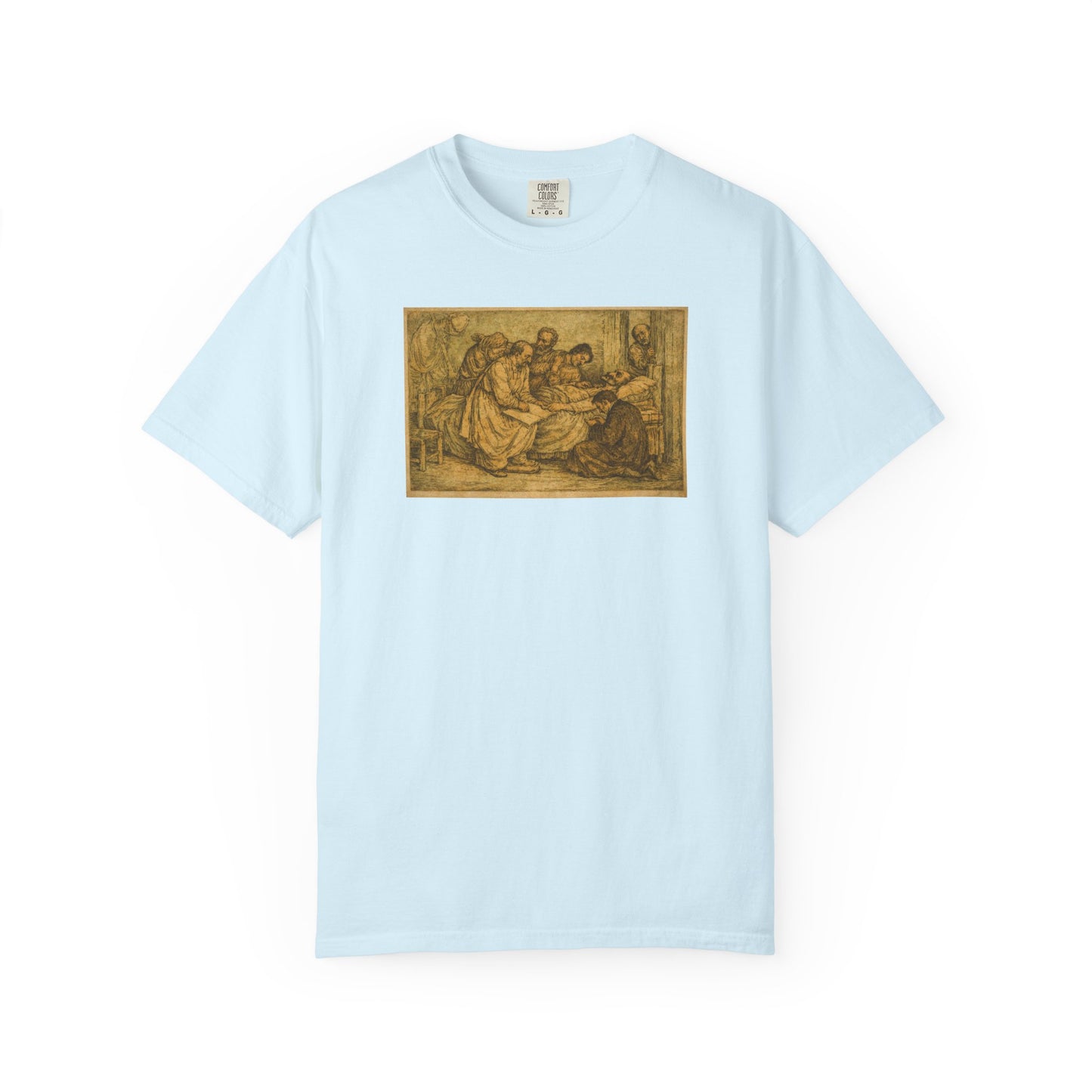 The Death of Don Quixote T-Shirt — Vintage Illustration