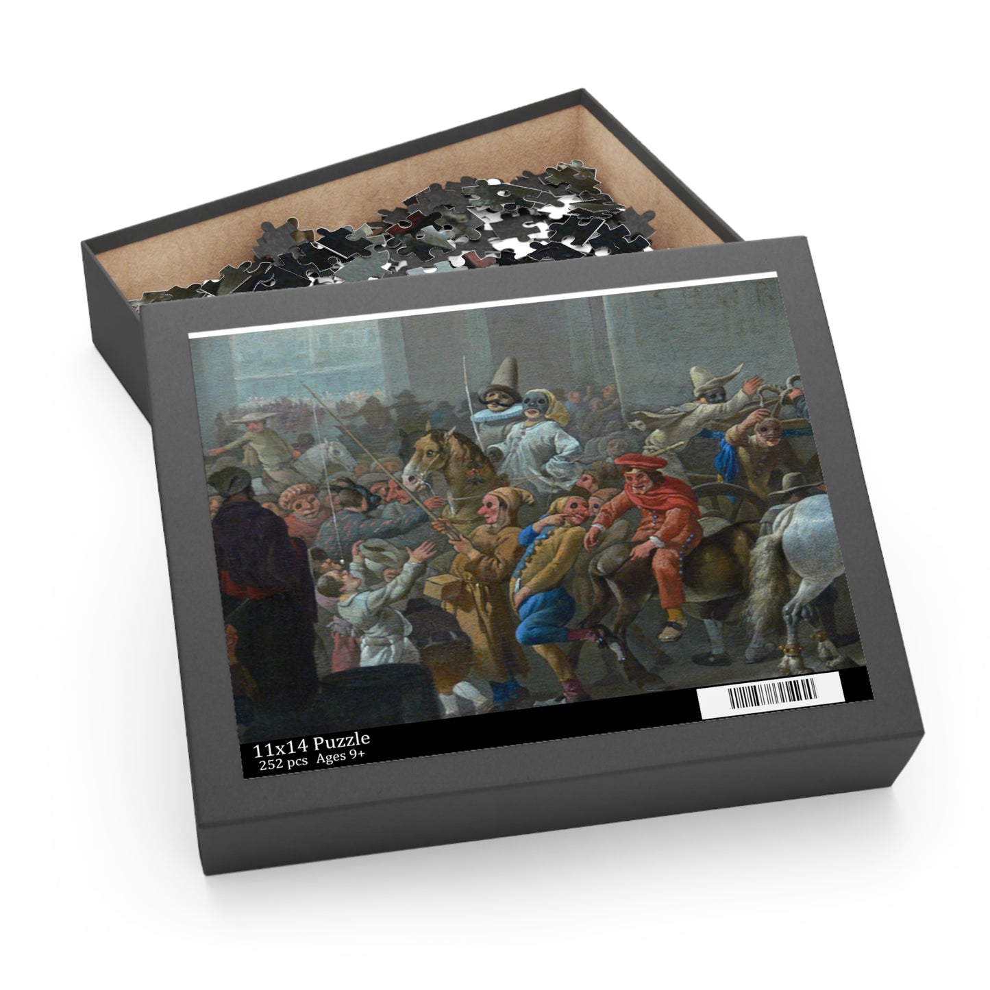 Saturnalia Jigsaw Puzzle - Classic Painting 120/252/500-Piece
