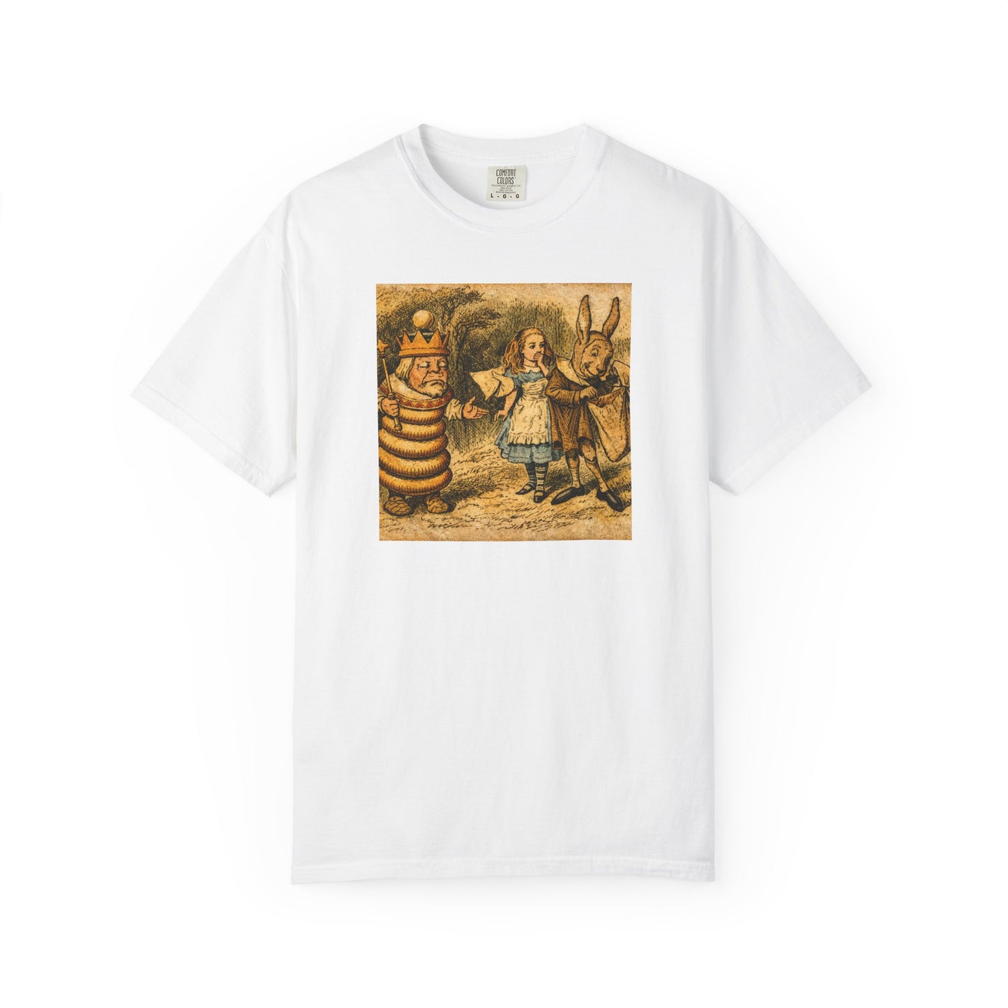 Alice in Wonderland Vintage Illustration T-Shirt