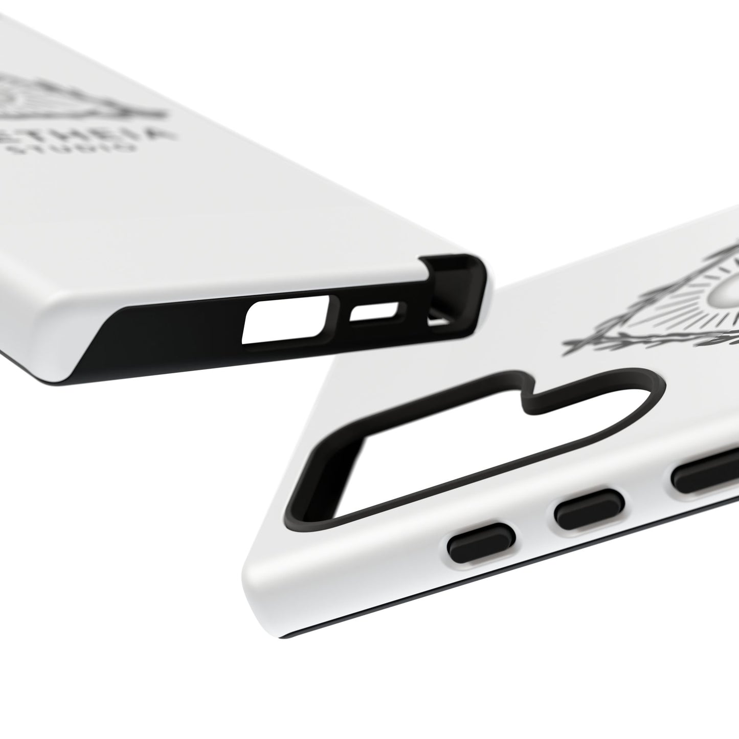Aletheia Studio Sun Triangle Phone Case — Protective Tough Phone Case with Minimalist Logo