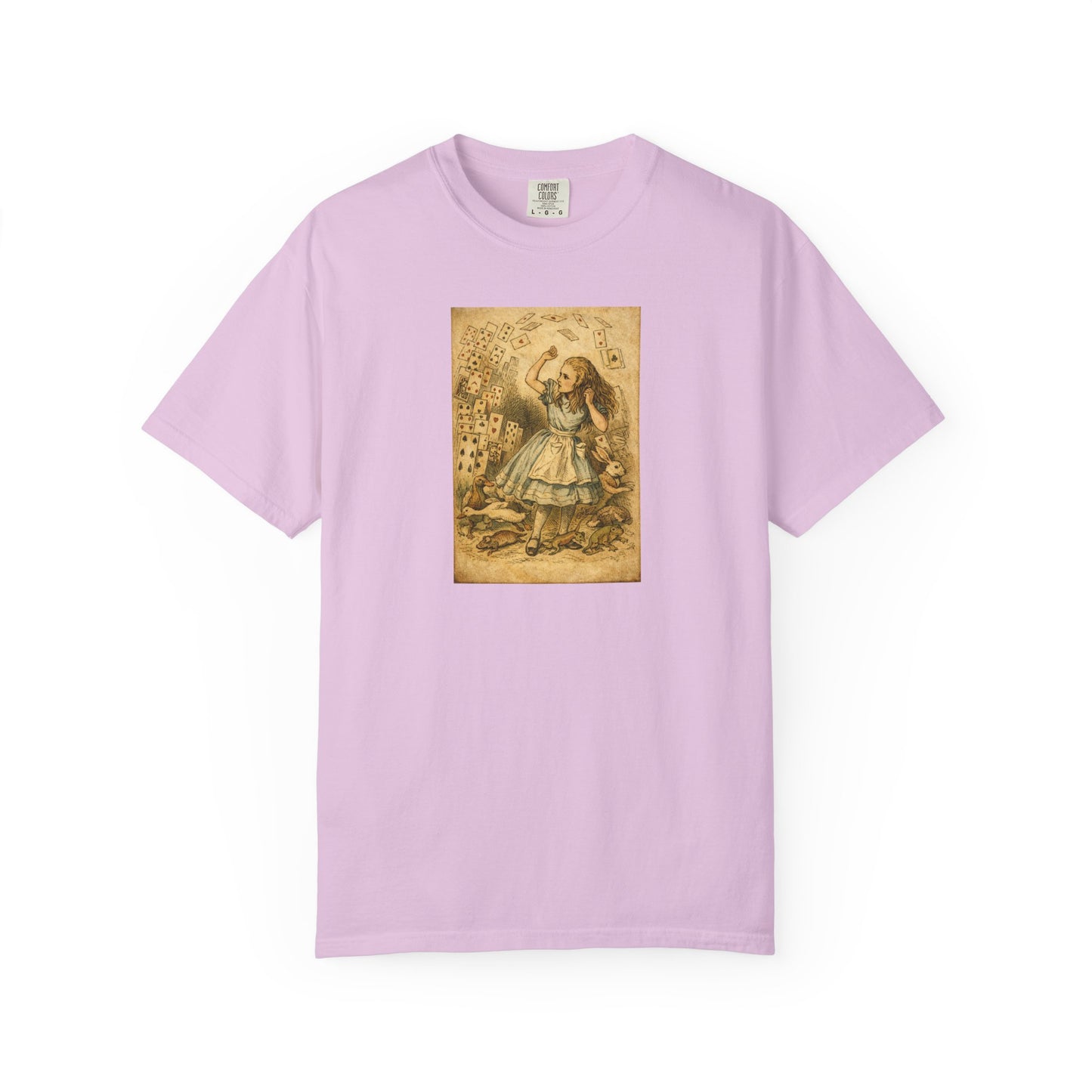 Alice in Wonderland Vintage Illustration T-Shirt