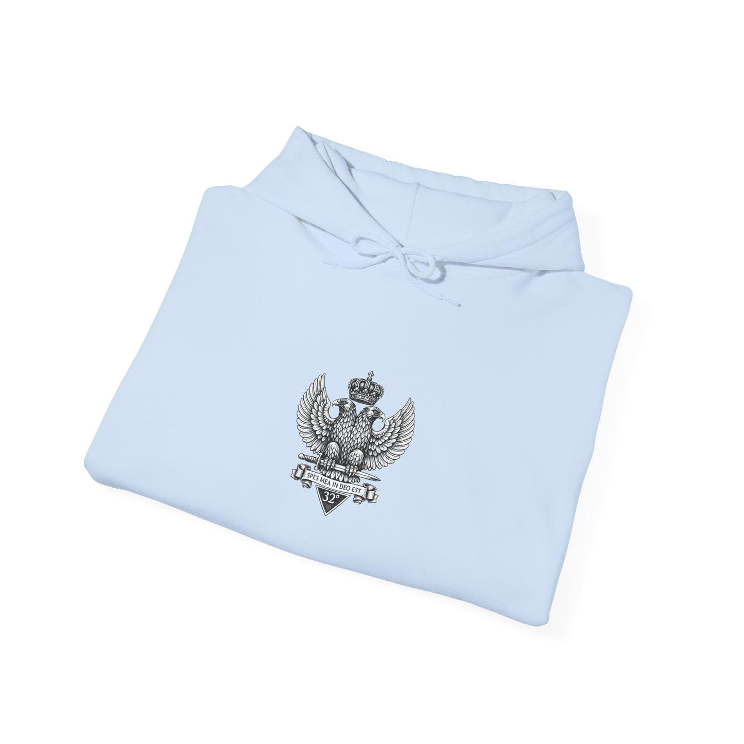 Double Headed Eagle Hoodie — Aletheia Crest Emblem Pullover