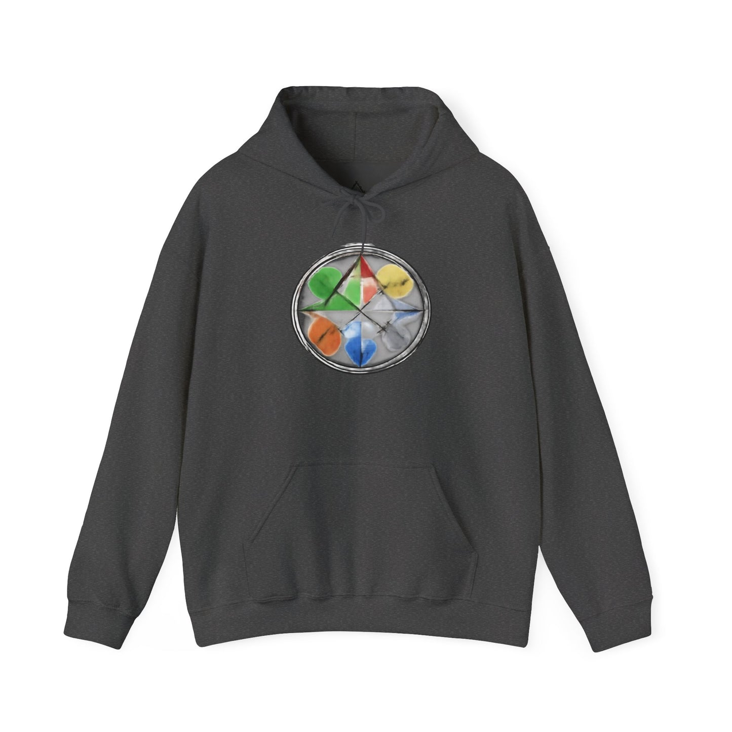 Elements Unisex Hoodie – Minimal Geometric Symbol