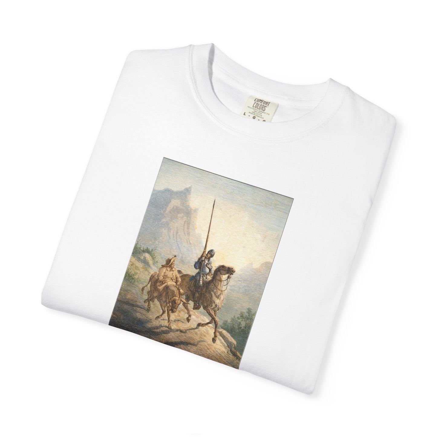 Don Quixote & Sancho Panza T-Shirt — The Visionary and the Realist