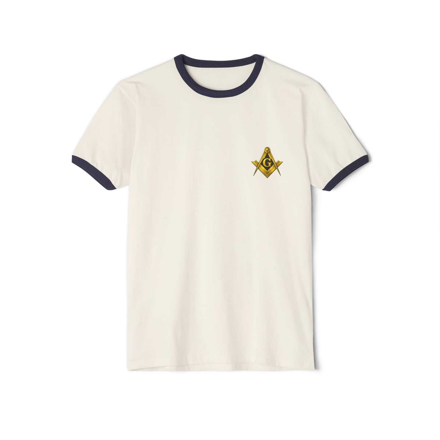 Master Mason Square & Compass Ringer T-Shirt