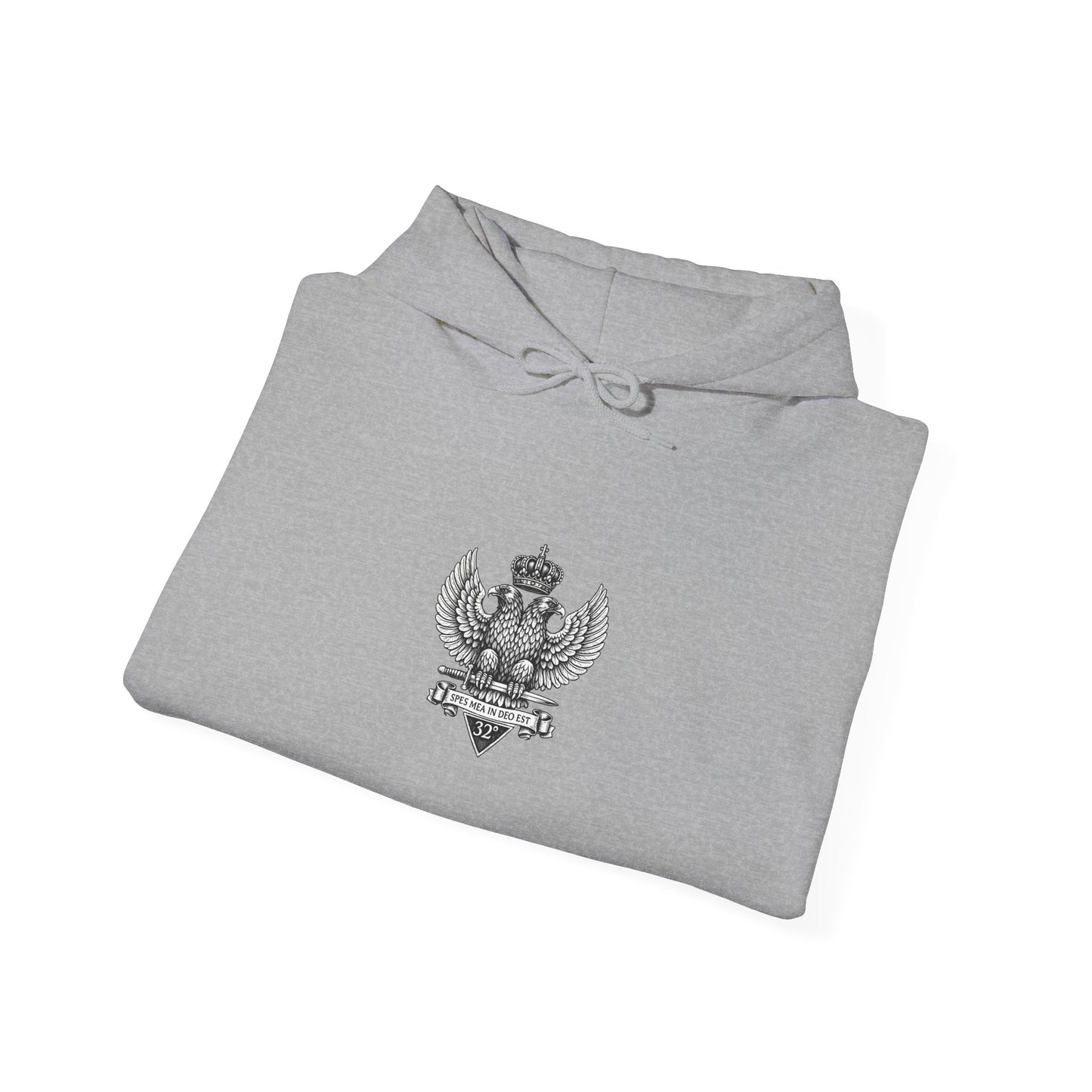Double Headed Eagle Hoodie — Aletheia Crest Emblem Pullover