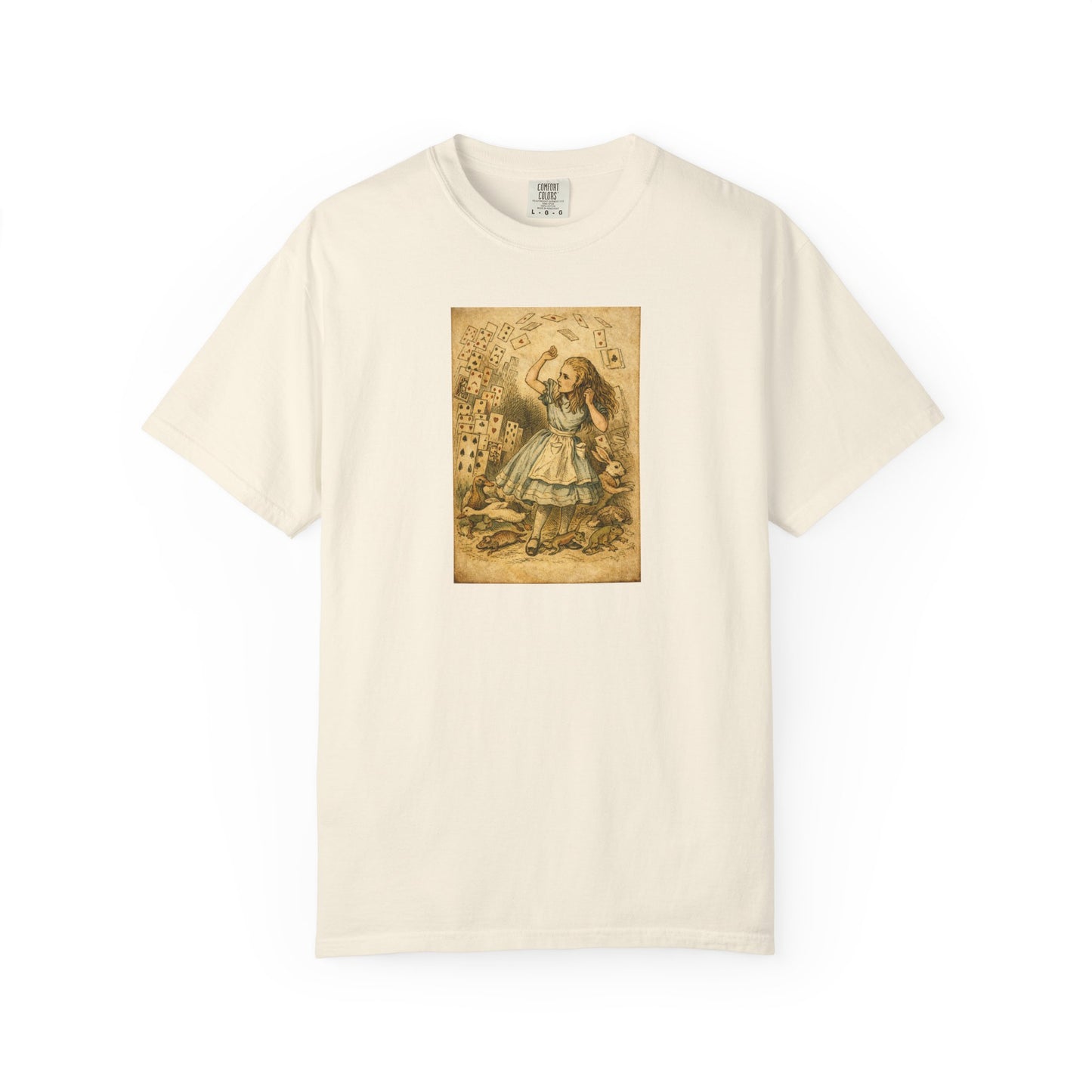 Alice in Wonderland Vintage Illustration T-Shirt