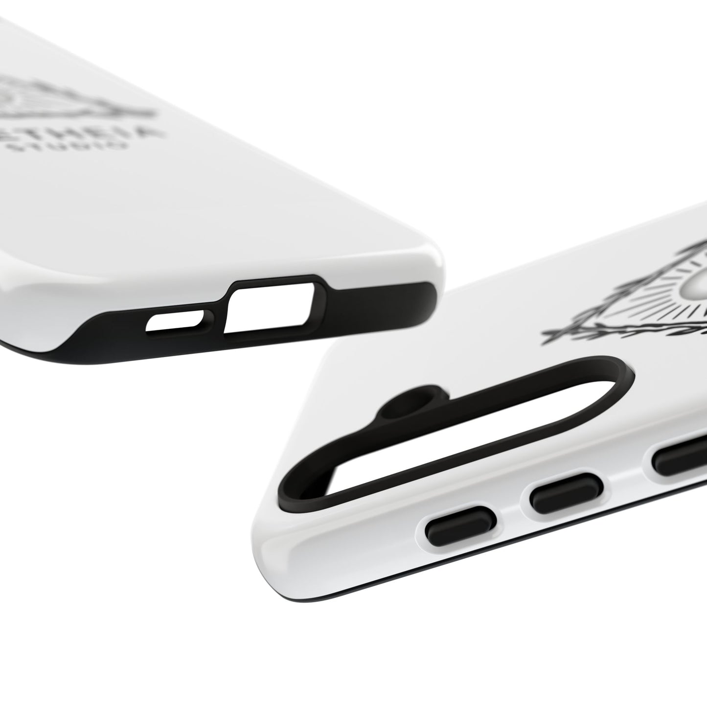 Aletheia Studio Sun Triangle Phone Case — Protective Tough Phone Case with Minimalist Logo