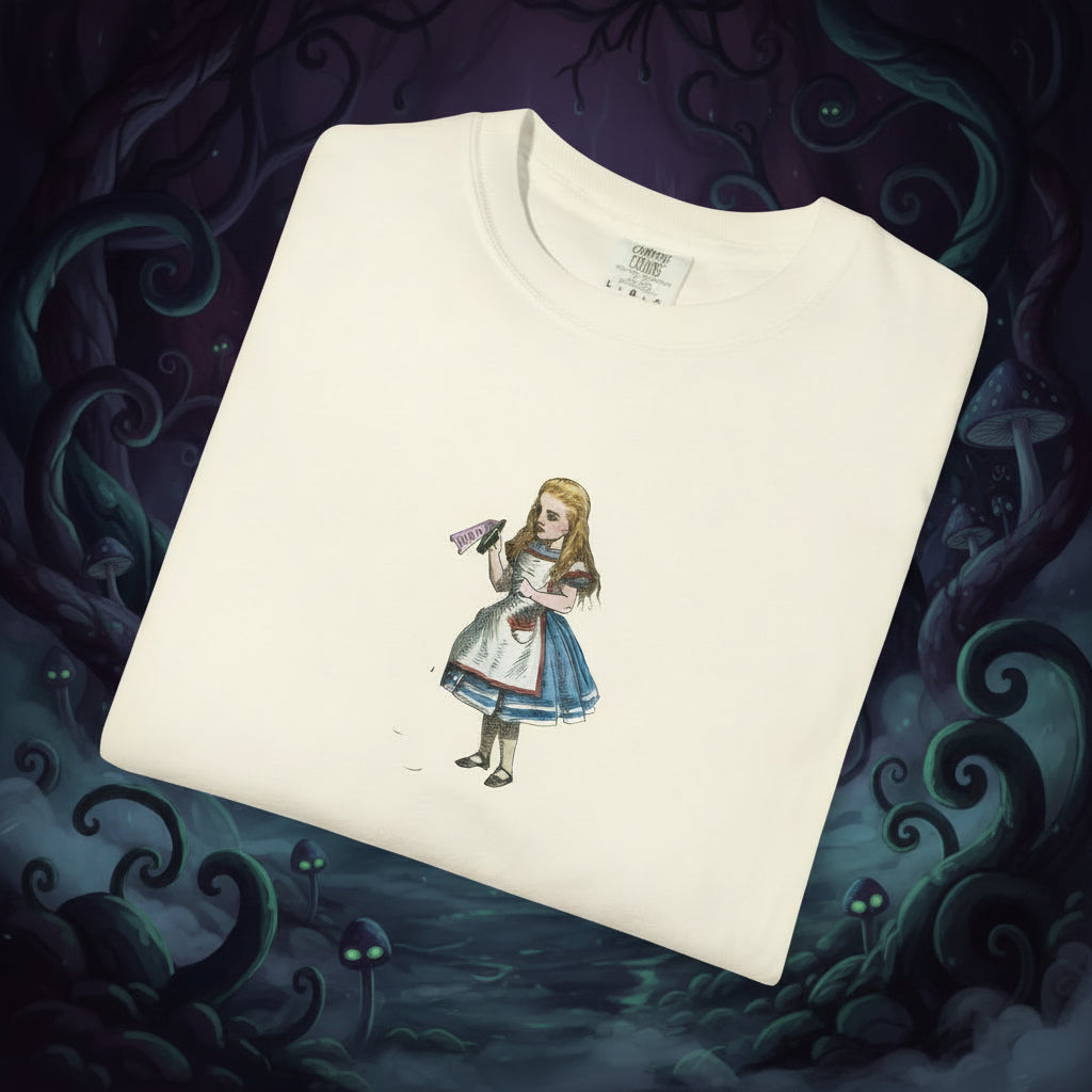 Alice in Wonderland Illustration T-Shirt