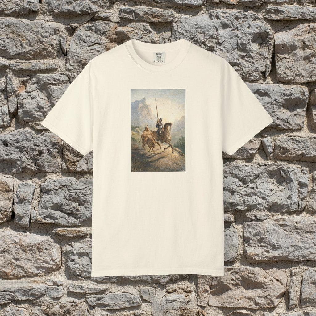 Don Quixote & Sancho Panza T-Shirt — The Visionary and the Realist