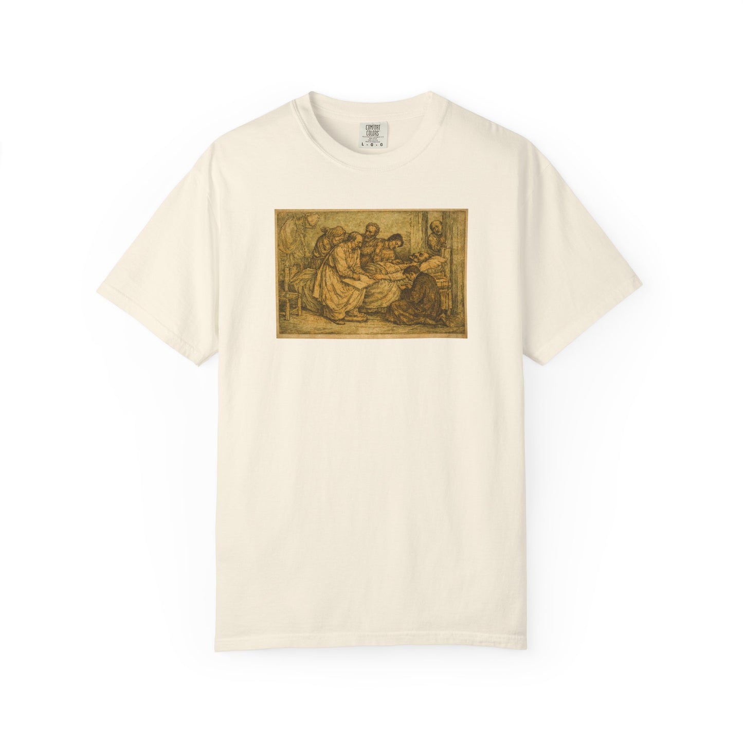 The Death of Don Quixote T-Shirt — Vintage Illustration