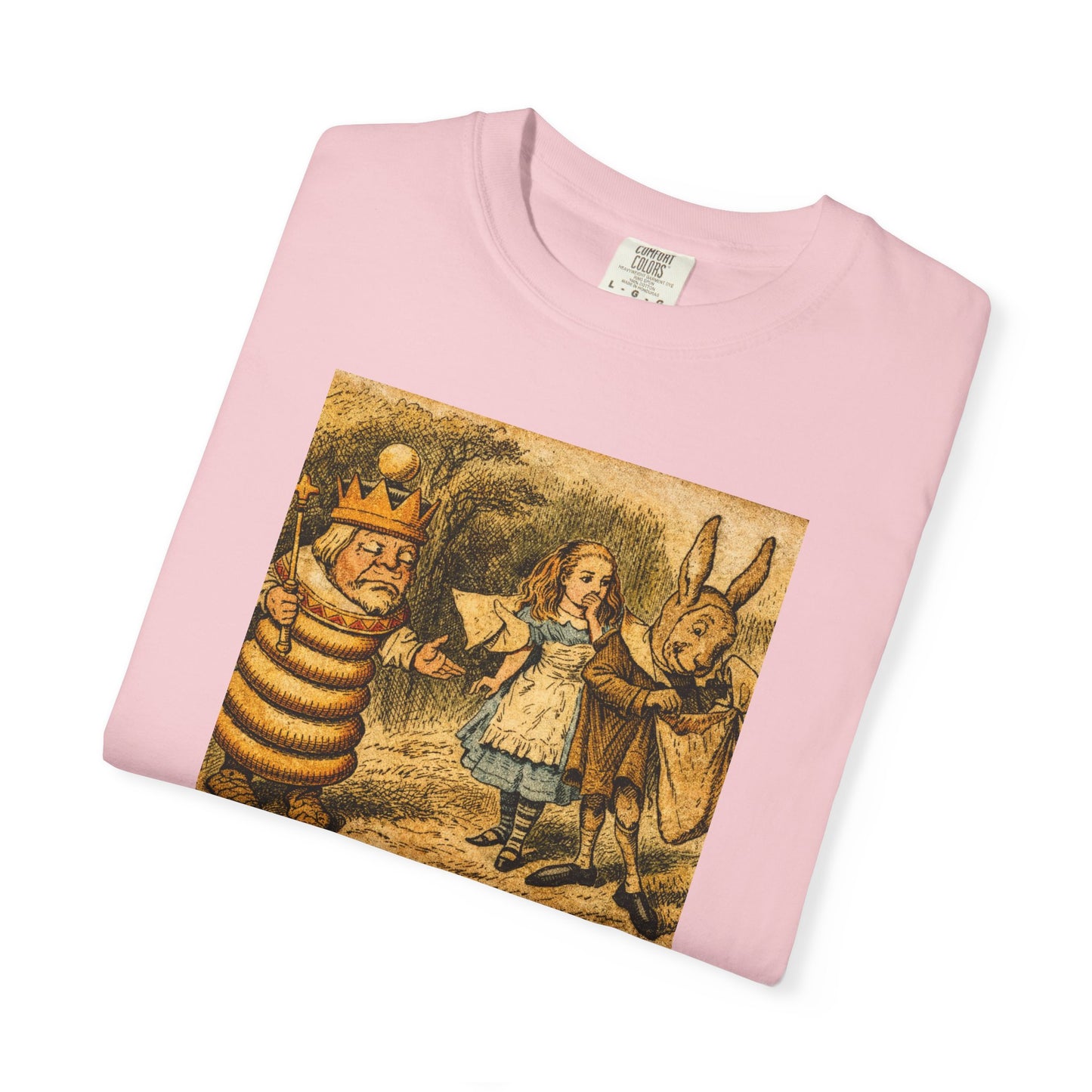 Alice in Wonderland Vintage Illustration T-Shirt