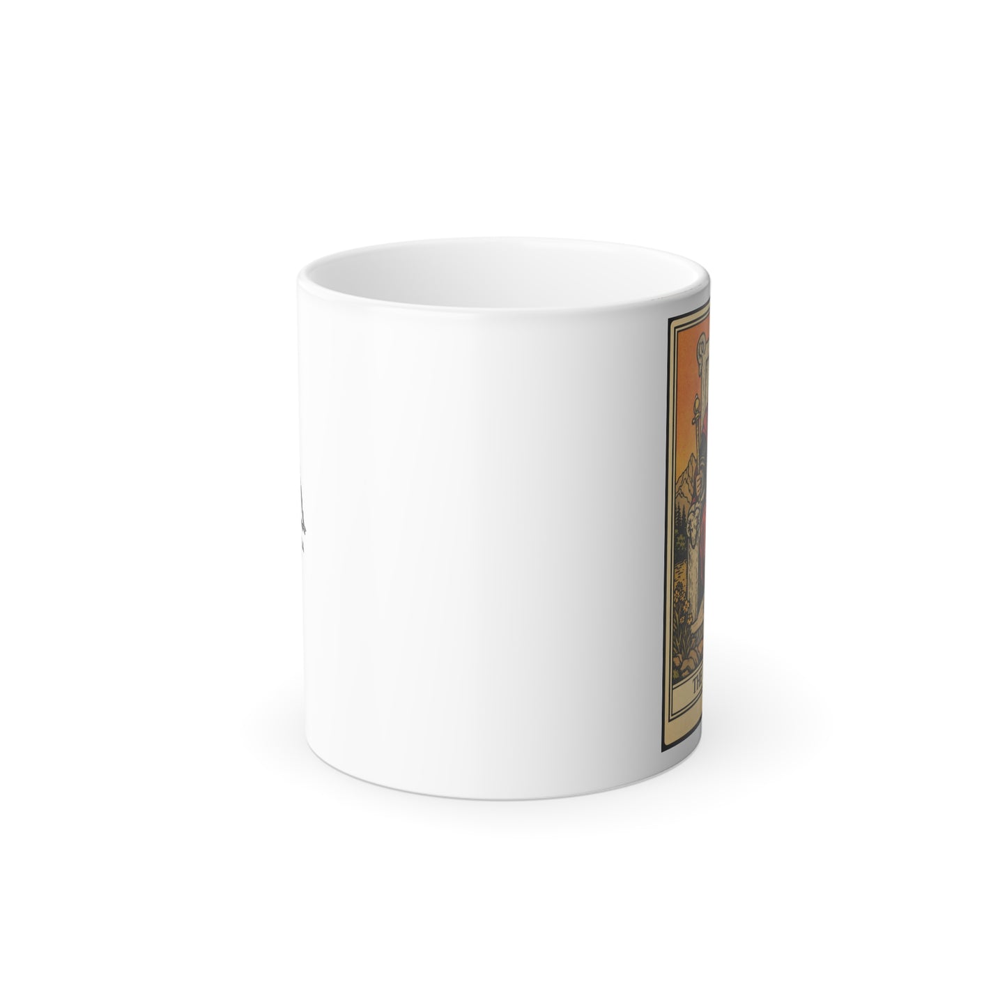 Tarot The Emperor Color-Changing Mug, 11oz