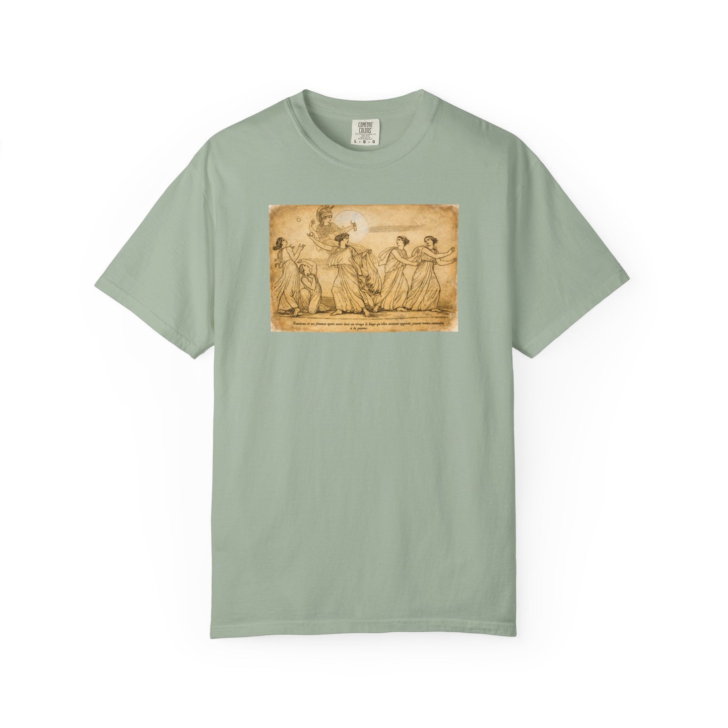 Nausicaa — Vintage Odyssey Illustration T-Shirt