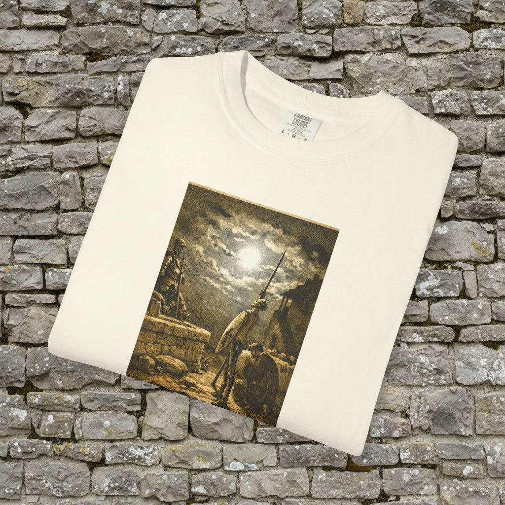 Don Quixote De La Mancha T-Shirt — Minimal Text