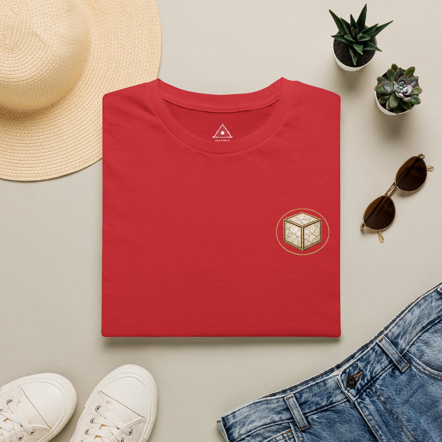 The Perfect Solid of the Fourfold T-Shirt