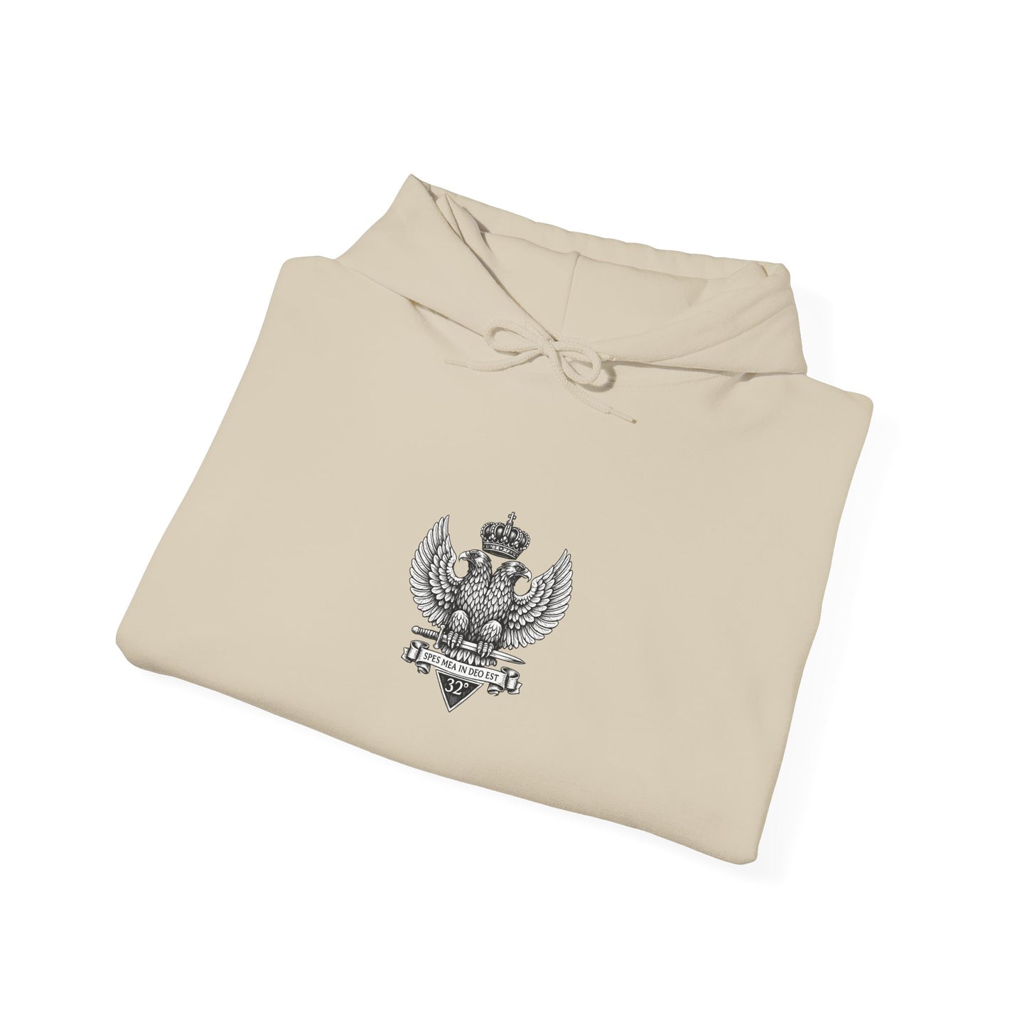 Double Headed Eagle Hoodie — Aletheia Crest Emblem Pullover
