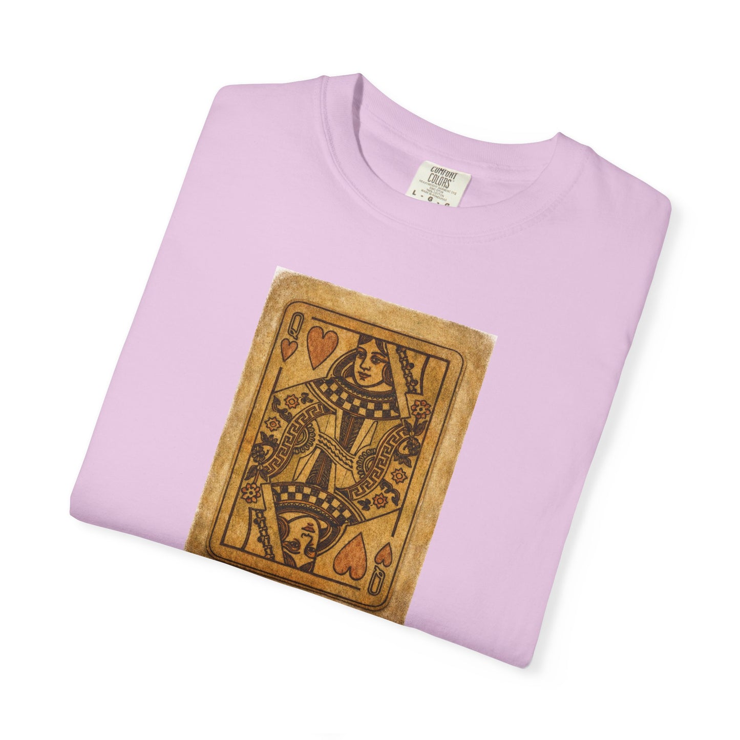 Vintage Queen of Hearts Playing Card T-Shirt