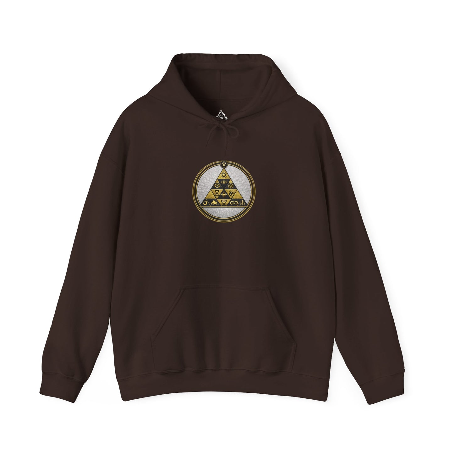 Golden Symbolic Triad Hoodie
