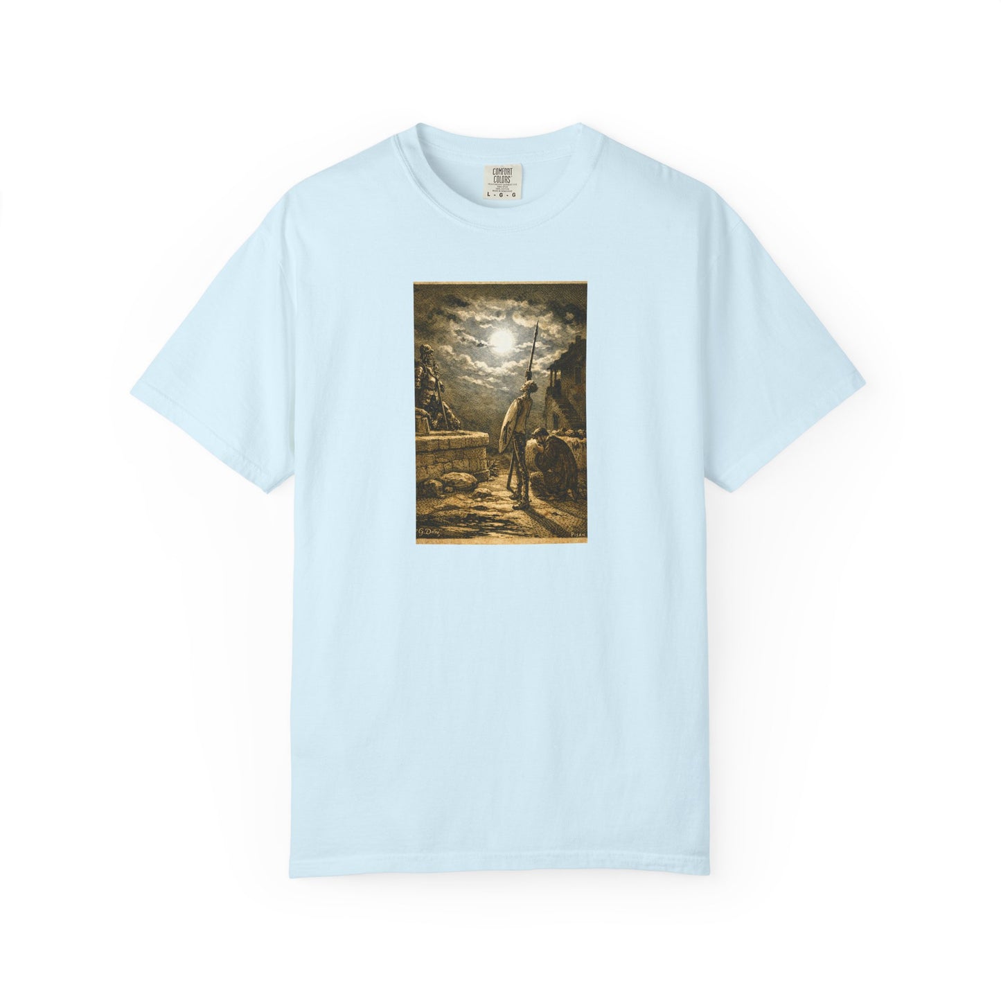 Don Quixote De La Mancha T-Shirt — Minimal Text