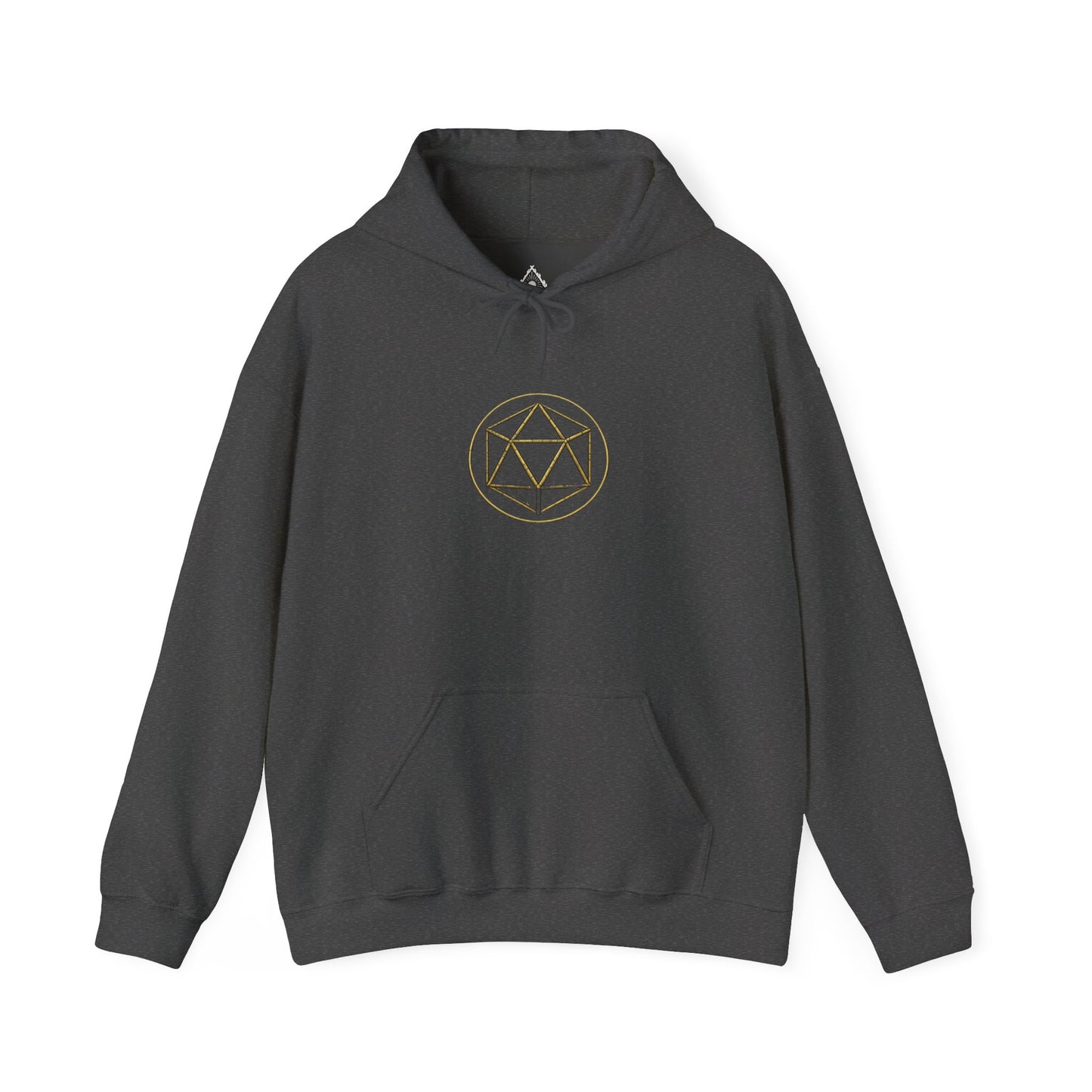 Circle‑Bound Icosahedron Hoodie