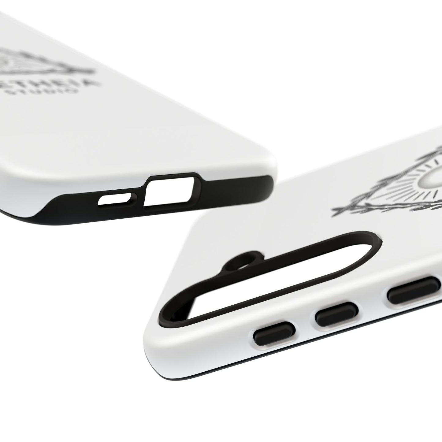 Aletheia Studio Sun Triangle Phone Case — Protective Tough Phone Case with Minimalist Logo