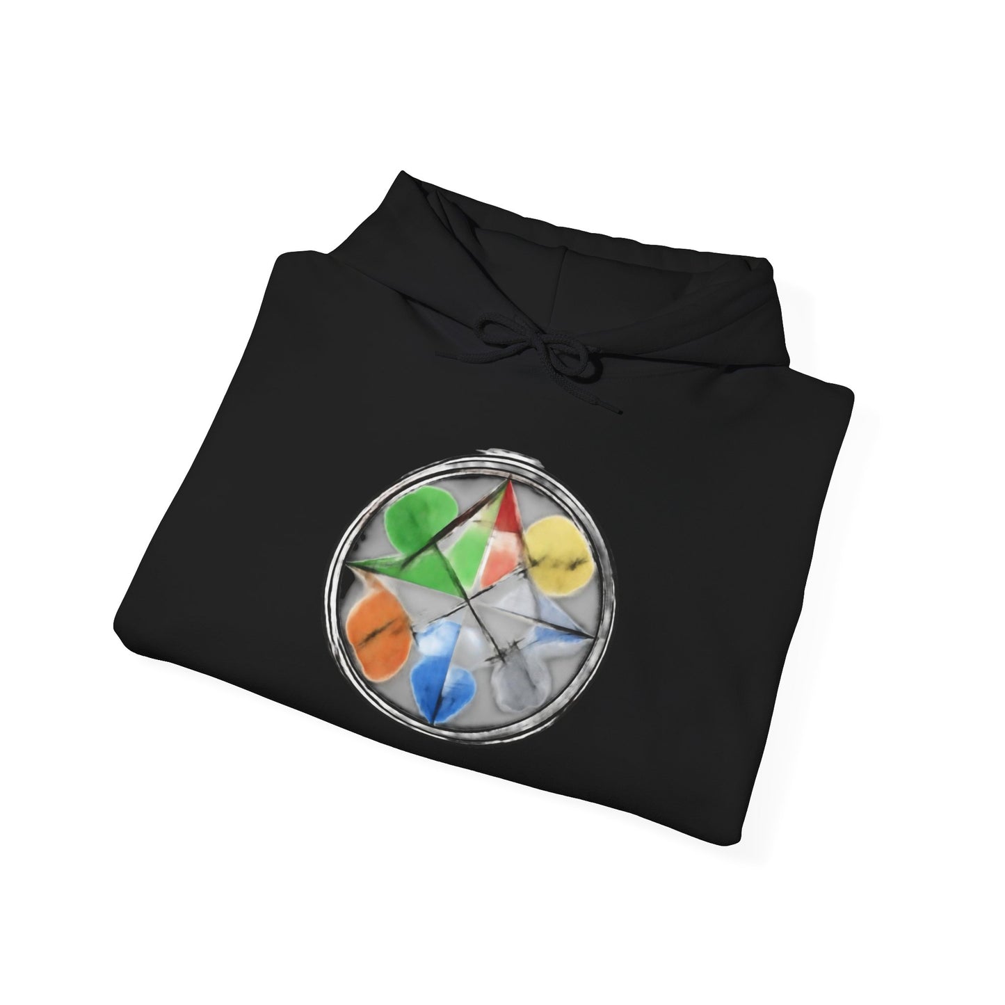 Elements Unisex Hoodie – Minimal Geometric Symbol