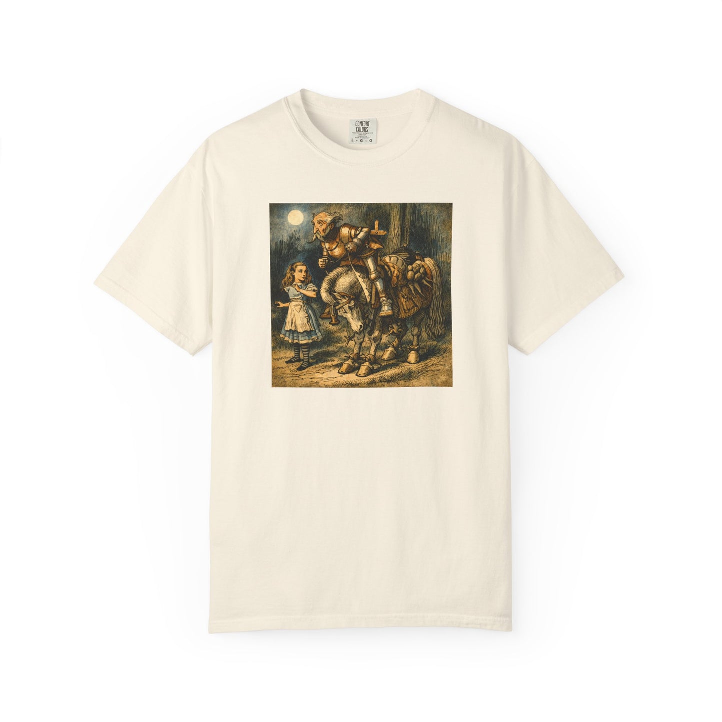 Vintage Fairy Tale Alice T-Shirt — Moonlit Children Art Print