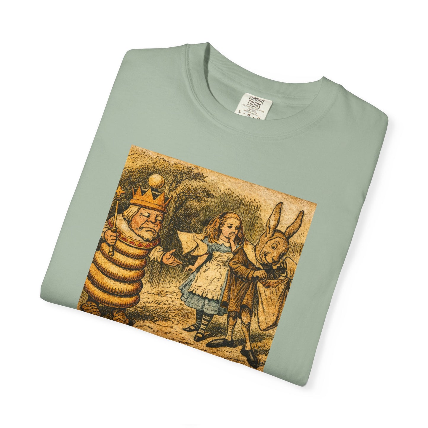 Alice in Wonderland Vintage Illustration T-Shirt