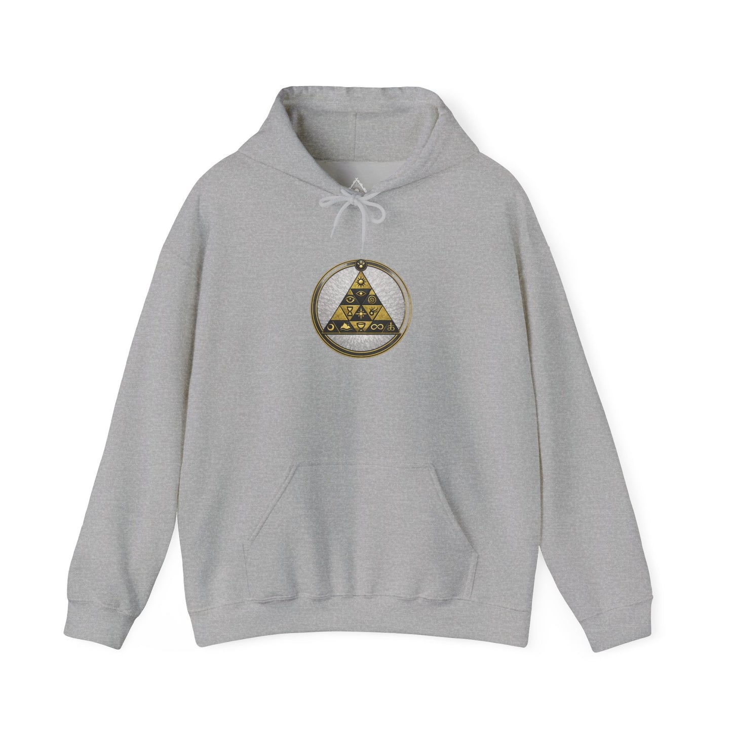 Golden Symbolic Triad Hoodie