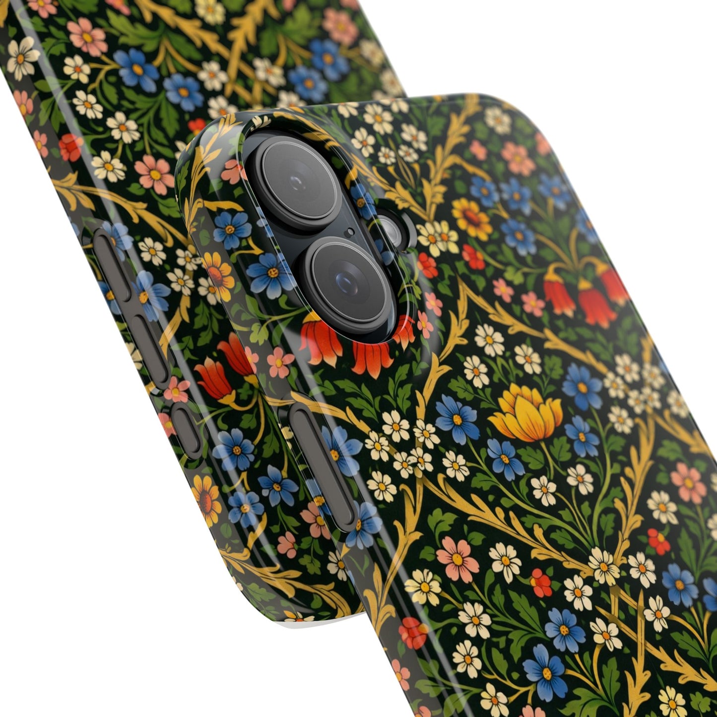 Slim Phone Case — Vintage William Morris Floral Pattern