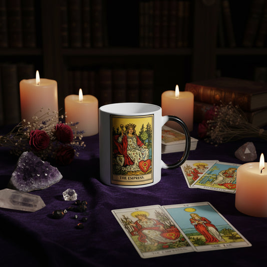Tarot The Empress Color-Changing Mug, 11oz