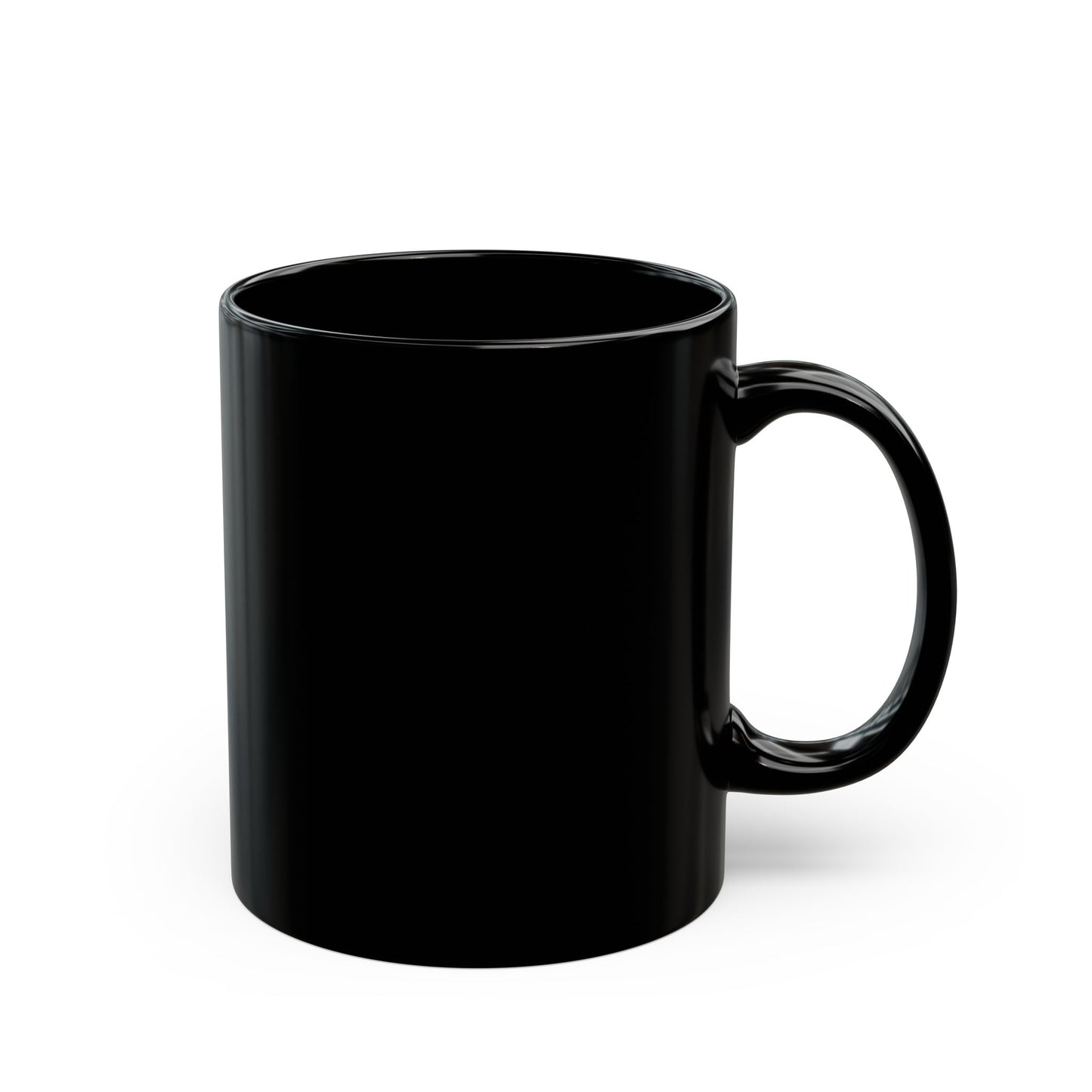 Masonic Chamber of Reflection Black Ceramic Mug — 11oz & 15oz