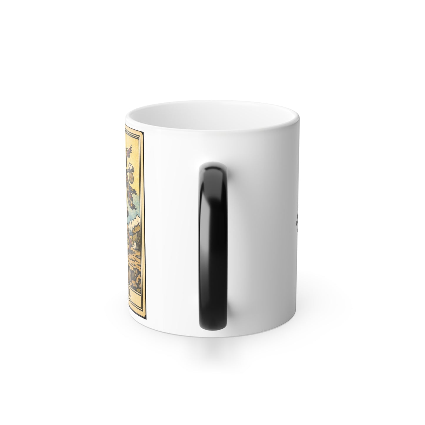 Tarot The Fool Color-Changing Mug, 11oz