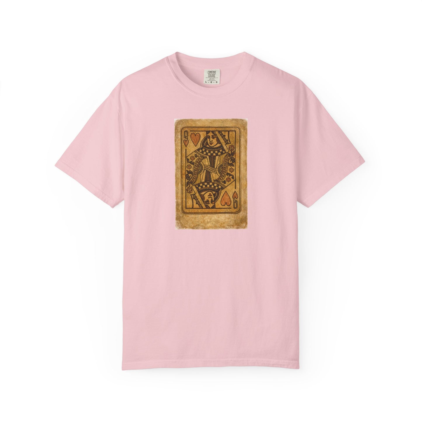 Vintage Queen of Hearts Playing Card T-Shirt