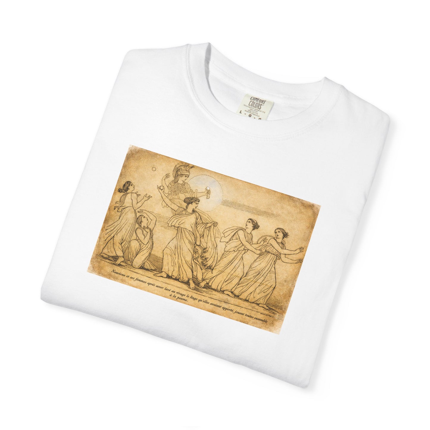 Nausicaa — Vintage Odyssey Illustration T-Shirt