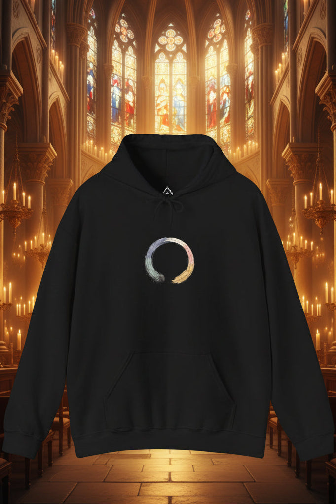 Enso Circle Hoodie — Minimal Zen