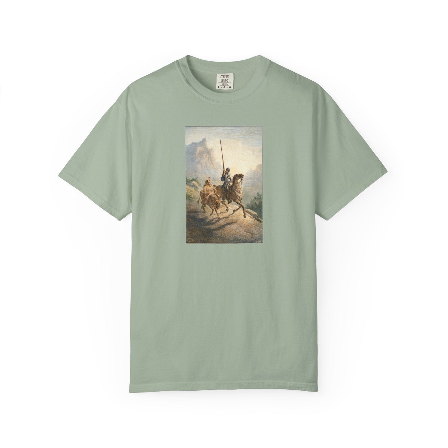 Don Quixote & Sancho Panza T-Shirt — The Visionary and the Realist