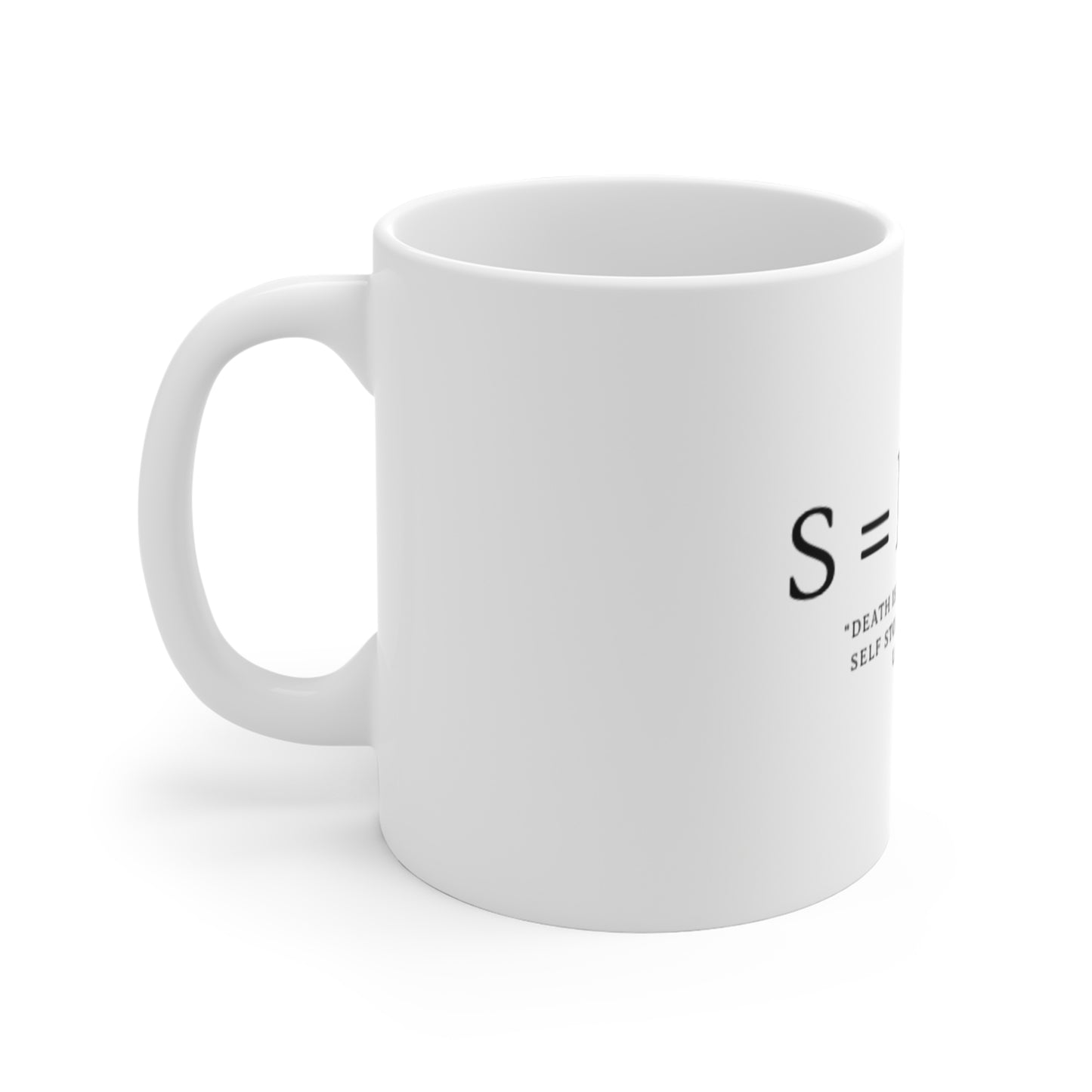 S = k ln W Equation Mug | Statistical Mechanics Thermodynamics Chemistry
