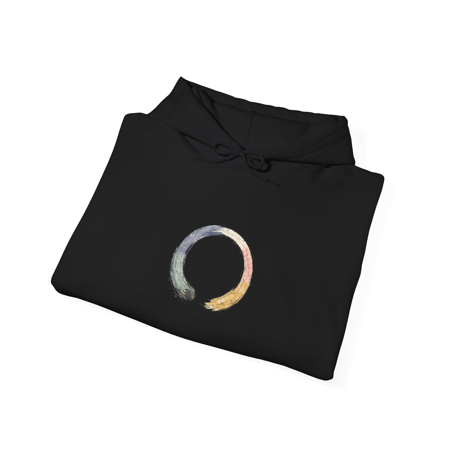 Enso Circle Hoodie — Minimal Zen