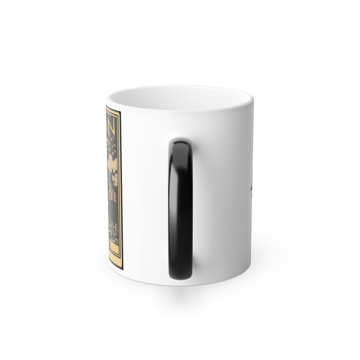 Tarot The Tower Color-Changing Mug, 11oz