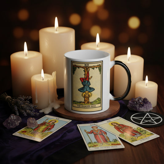 Tarot The Hanged Man Color-Changing Mug, 11oz