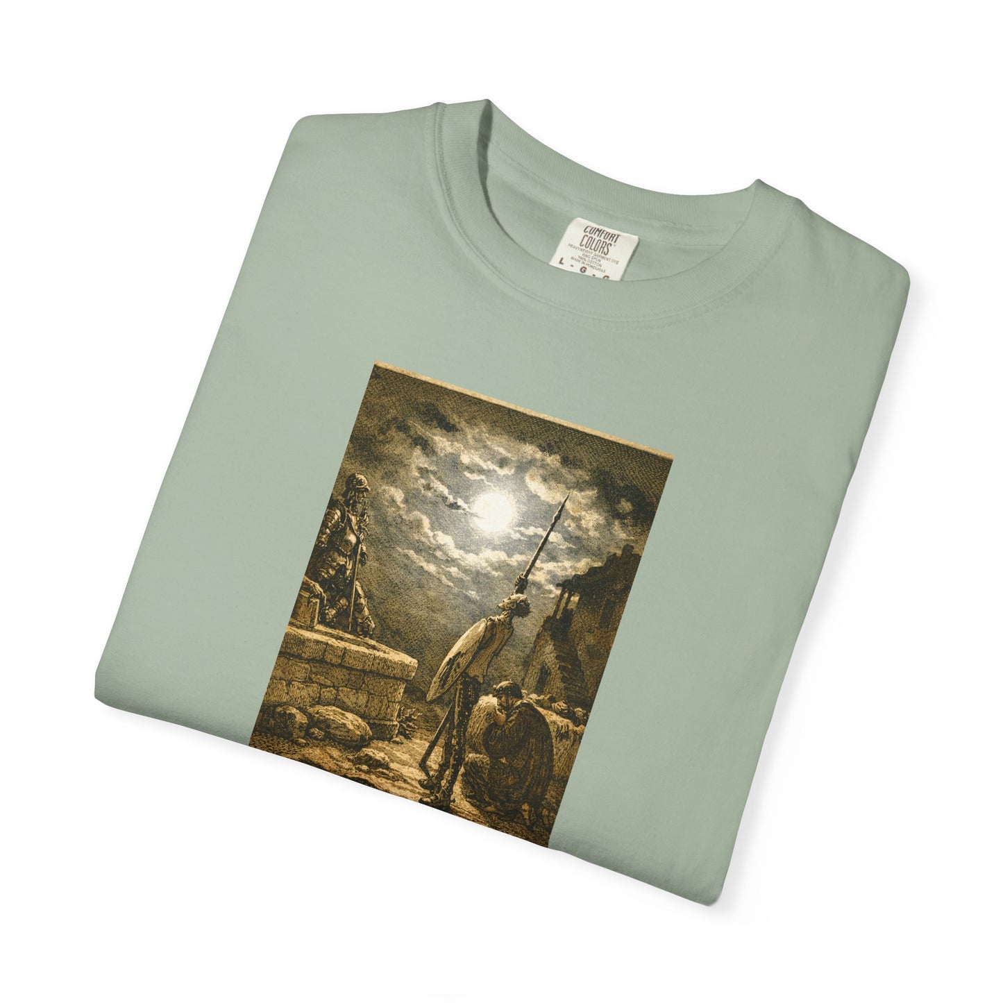 Don Quixote De La Mancha T-Shirt — Minimal Text