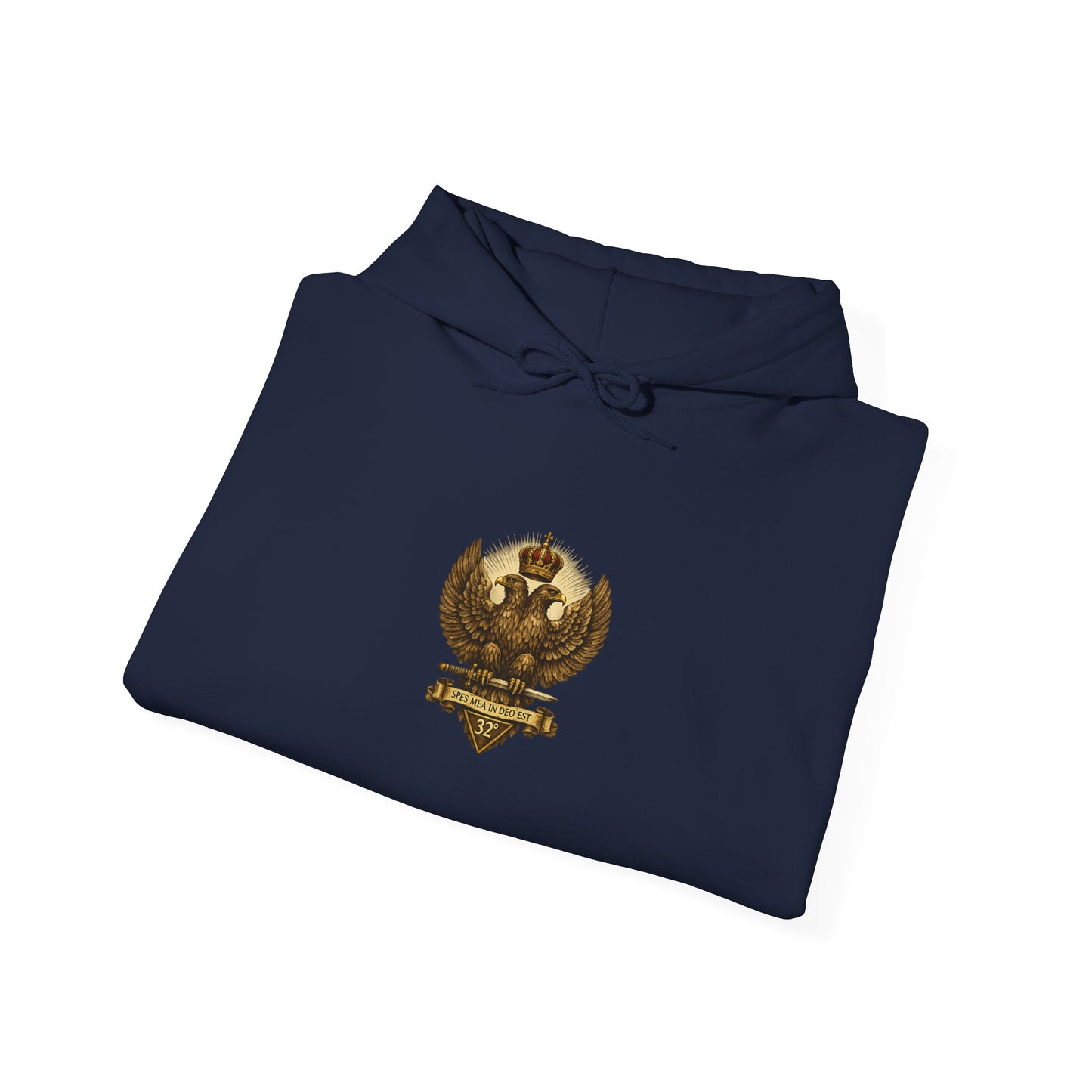 Double Headed Eagle Emblem (Color) Hoodie — Aletheia Crest Pullover