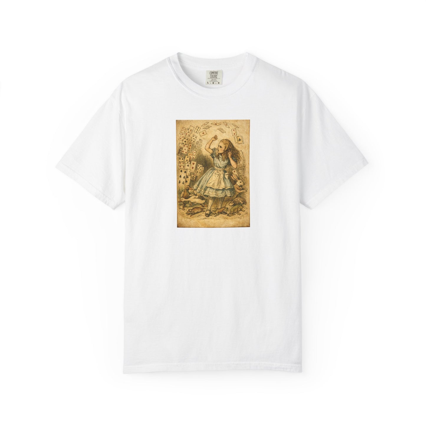 Alice in Wonderland Vintage Illustration T-Shirt