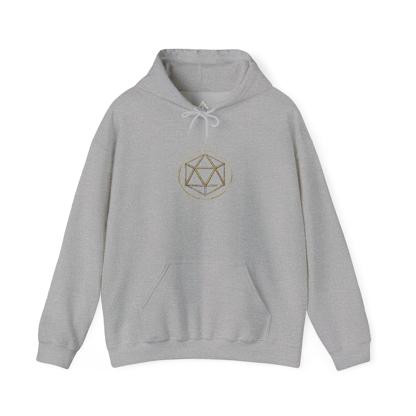 Circle‑Bound Icosahedron Hoodie