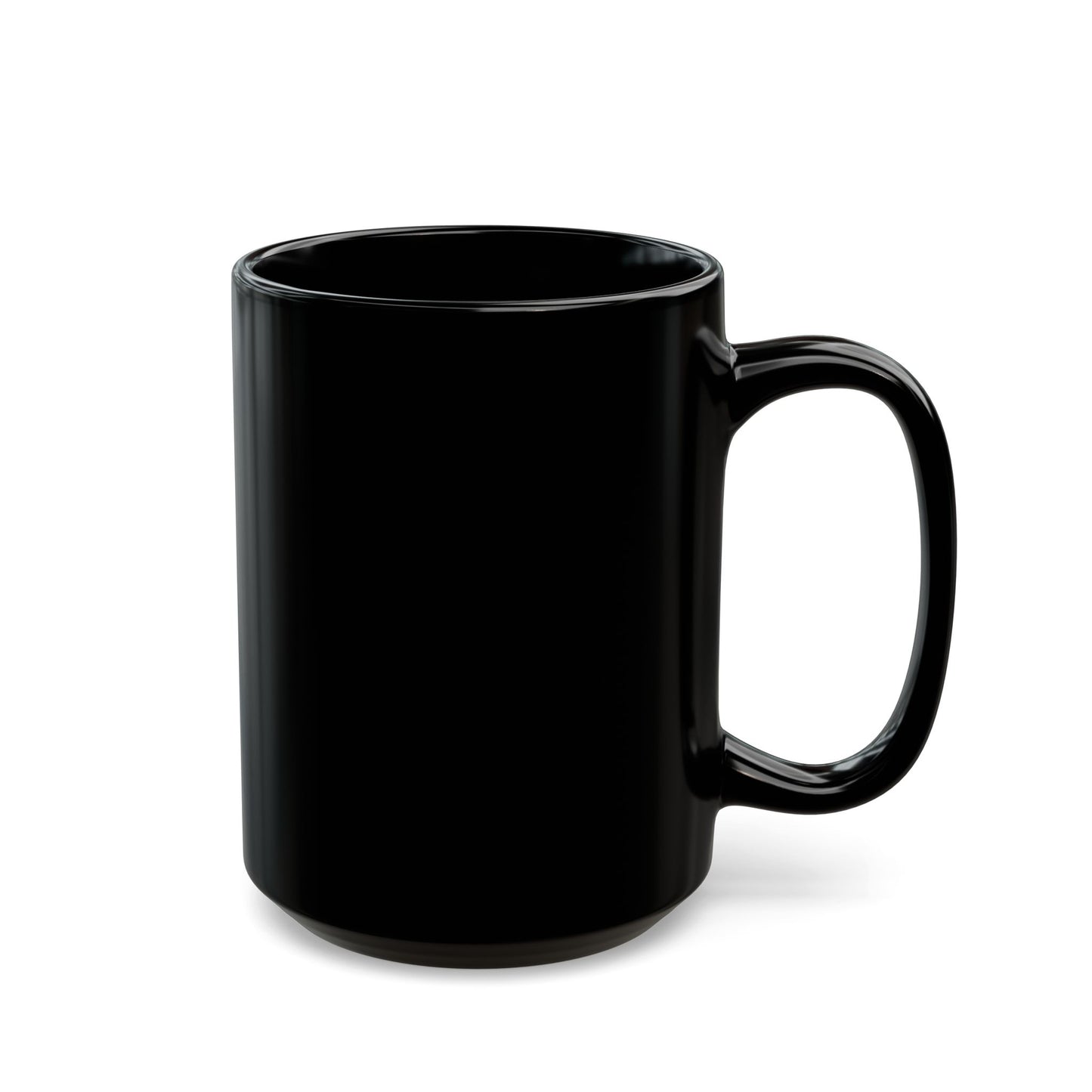 Masonic Lion’s Paw Black Mug — 11oz & 15oz